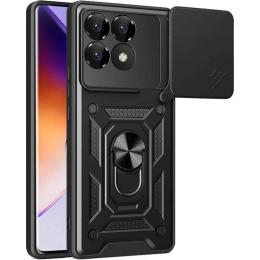Чохол-накладка Ummi Camshield Serge Ring для Xiaomi Poco F7 Pro Black