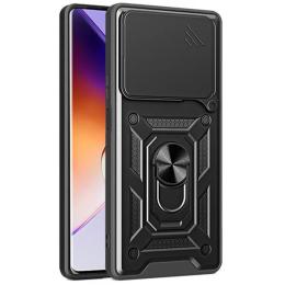 Чохол-накладка Ummi Camshield Serge Ring для Xiaomi Poco F7 Black