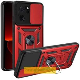 Чохол-накладка Ummi Camshield Serge Ring для Xiaomi Poco X5 5G/Note 12 5G Red