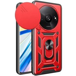 Чохол-накладка Ummi Camshield Serge Ring для Xiaomi Redmi A3/A3x Red