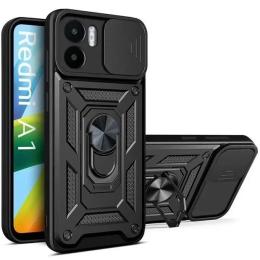 Чохол-накладка Ummi Camshield Serge Ring для Xiaomi Redmi A1/A2 Black