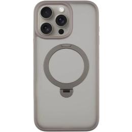 Чохол-накладка Ummi Colorful with MagSafe HQ Ring для Apple iPhone 15 Pro Max (6.7) Gray