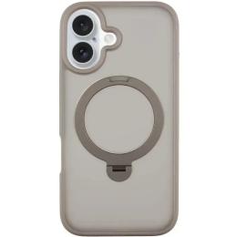 Чохол-накладка Ummi Colorful with MagSafe HQ Ring для Apple iPhone 16 (6.1) Gray