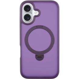 Чохол-накладка Ummi Colorful with MagSafe HQ Ring для Apple iPhone 16 (6.1) Purple