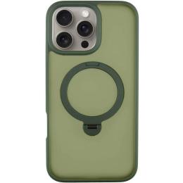 Чохол-накладка Ummi Colorful with MagSafe HQ Ring для Apple iPhone 16 Pro (6.3) Green