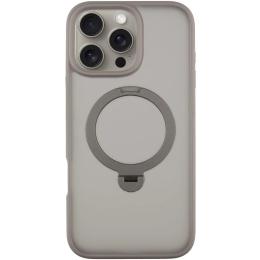 Чохол-накладка Ummi Colorful with MagSafe HQ Ring для Apple iPhone 16 Pro (6.3) Gray