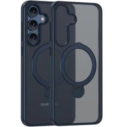 Чохол-накладка Ummi Colorful with MagSafe HQ Ring для Samsung Galaxy S26 Dark Blue