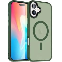 Чохол-накладка Ummi Colorful with MagSafe для Apple iPhone 16 (6.1) Green