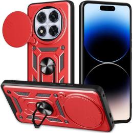 Чохол-накладка Ummi Camshield Serge Ring для Xiaomi Redmi Note 14 Pro 5G/Poco X7 Red