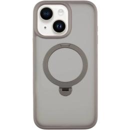 Чохол-накладка Ummi Colorful with MagSafe HQ Ring для Apple iPhone 15 (6.1) Gray