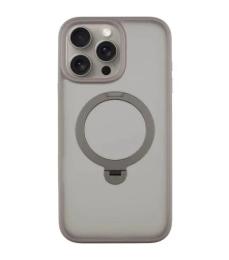 Чохол-накладка Ummi Colorful with MagSafe HQ Ring для Apple iPhone 15 Pro (6.1) Gray