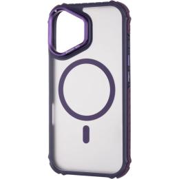 Чохол-накладка Gelius Concept Case 2 Camera stand (Magsafe) для Iphone 16 Violet