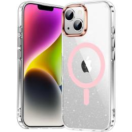 Чохол-накладка Proove Cuprum Case with Magnetic Ring для Apple iPhone 14 Pink