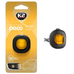 Автомобільний ароматизатор K2 Poco Golden Rose 30 г (V356)