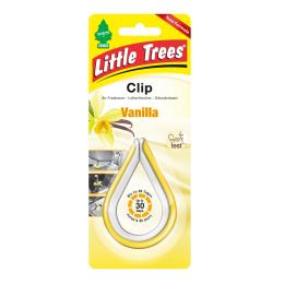Автомобільний ароматизатор Little Trees Clip Vanilla 30 г (9745.1)