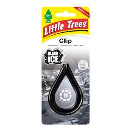 Автомобільний ароматизатор Little Trees Clip Black Ice 30 г (9748.7)