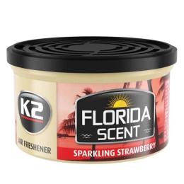 Автомобільний ароматизатор K2 Florida Scent Sparkling Strawberry 42 г (V87TRU)