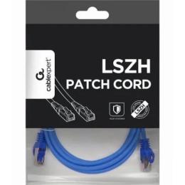 Патч-корд Cablexpert 2м S/FTP Cat 6A CU LSZH Blue (PP6A-LSZHCU-B-2M)