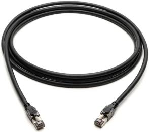 Патч-корд Digitus 5м, S/FTP, cat 8.1, AWG 24/7, LSZH Black (DK-1843-050)