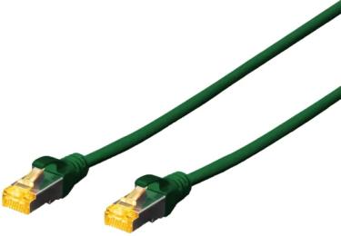Патч-корд Digitus CAT 6a S-FTP, 3м, AWG 26/7, Cu, LSZH Green (DK-1644-A-030/G)