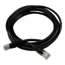 Патч-корд Gear САТ.5E UTP CU 24AWG 1 м Black (GPC-UTPCURJ45-1B)