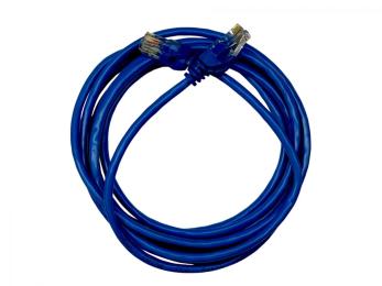 Патч-корд Gear САТ.5E UTP CU 24AWG 3 м Blue (GPC-UTPCURJ45-3BE)