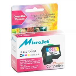 Картридж для принтера MicroJet LEXMARK Z13/23/33 Col (10N0026) (HL-26C)