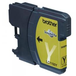 Картридж для принтера Brother DCP-385C/6690CW, MFC990CW Yellow (LC1100Y)