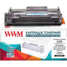 Картридж для принтера WWM для HP LJ 1010/1012/1015/1020/1022 Black (LC21N)