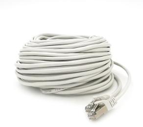 Патч-корд Merlion FTP, RJ45, Cat.5e, 20m, CU, Q200 Gray