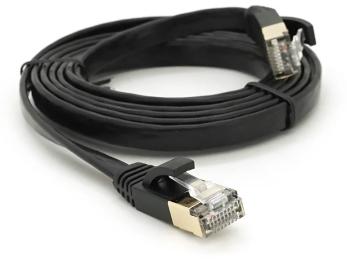 Патч-корд Weepda UTP, RJ45, Cat.7, 1.5m, Cu Black (CMF-CU7/0.5Bk)