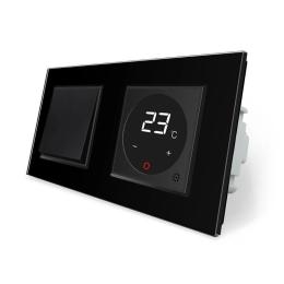 Терморегулятор LIVOLO VL-C7FCMKSQ1-4BP Black