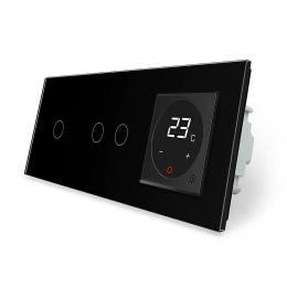 Терморегулятор LIVOLO VL-C7FC1/FC2/FCQ1/XQ001-4BS06 Black