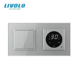 Терморегулятор LIVOLO VL-C7FCMKS2Q1-4IP Gray