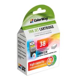 Картридж для принтера ColorWay Canon 38 Color (CW-CCL38-I)