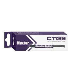 Термопаста Maxtor CTG9, 3 г, шприц, 13.5 Вт/мК, зі шпателем (CTG9E-3g)