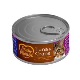 Консерви для котів Lovely Hunter Adult cats Tuna &amp; Crab 85 г (LHU45465)