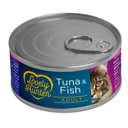 Консерви для котів Lovely Hunter Adult cats Tuna &amp; Fish 85 г (LHU45469)