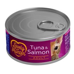 Консерви для котів Lovely Hunter Adult cats Tuna &amp; Salmon 85 г (LHU45476)