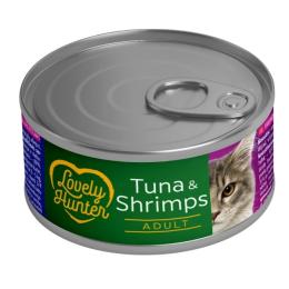 Консерви для котів Lovely Hunter Adult cats Tuna &amp; Shrimp 85 г (LHU45468)