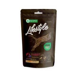 Ласощі для котів Natures Protection Lifestyle Rabbit with blueberries 75 г (SNK46148)