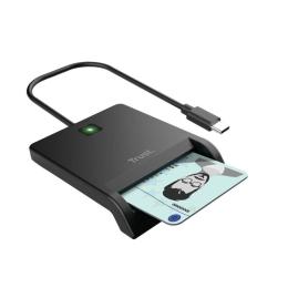 Картрідер TRUST Primo Smartcard Reader, USB-C Black (26061_TRUST)
