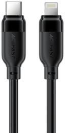 Дата-кабель Acefast C16-01 USB-C (тато) to Lightning (тато) Black