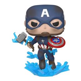 Колекційна фігурка Funko POP! Месники: Фінал  -  КАПІТАН АМЕРИКА З МЙОЛЬНІРОМ (45137)
