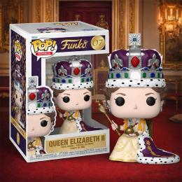 Колекційна фігурка Funko POP! Королева Єлизавета II 100-річчя  -  КОРОНАЦІЯ КОРОЛЕВИ ЄЛИЗАВЕТИ II (91873)