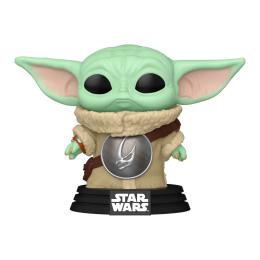 Колекційна фігурка Funko POP! Мандалорець  -  ҐРОҐУ З БРОНЕЮ БРУДОРОГА (90447)