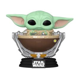 Колекційна фігурка Funko POP! Мандалорець  -  ҐРОҐУ У КОЛЯСЦІ (90451)