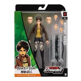 Колекційна фігурка Total Anime Атака титанів W1  -  ЕРЕН з аксесуарами (KAZ0006-W1)