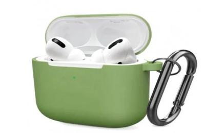 Чохол для навушників Infinity NN AirPods Pro Silicone Case New with Carbine Mint