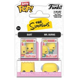 Набір ігрових фігурок Funko BITTY POP! Сімпсони  БАРТ І МІСТЕР БЕРНС (94216)